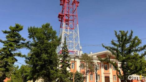 Омская телебашня окрасится в красный цвет на один вечер