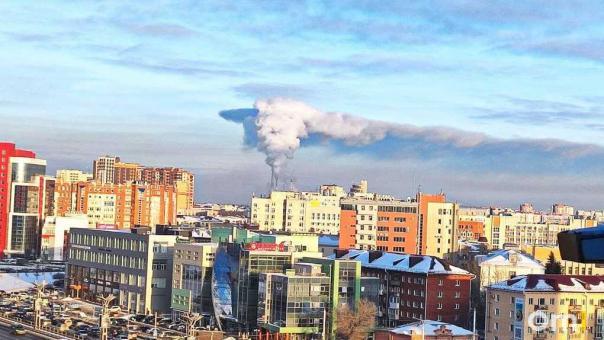 В Омске заметили смог. Откуда он?