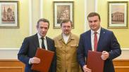 Виталий Хоценко и известный артист Владимир Машков подписали соглашение о сотрудничестве. О чём они договорились?