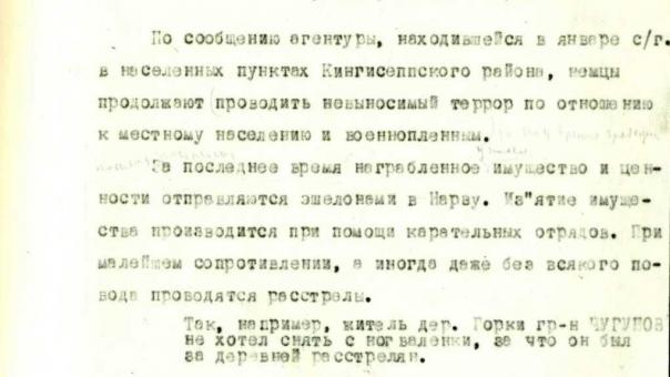 «Не хотел снять валенки и был расстрелян»: ФСБ рассекретила документы о зверствах фашистов в Ленобласти в годы оккупации