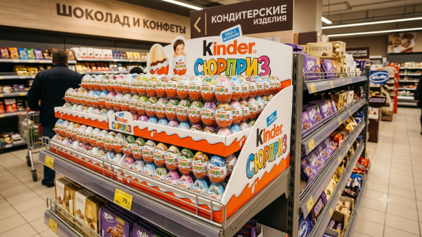 Kinder и Raffaello исчезнут из «Пятёрочки» и «Перекрёстка» — X5 остановила поставки