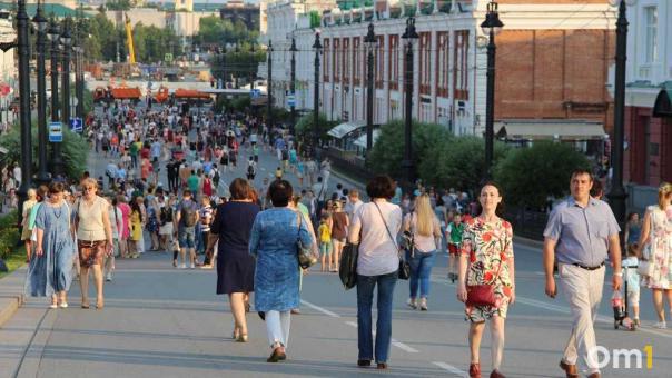 «Пешеходный Любинский» в Омске завершит работу 27 сентября