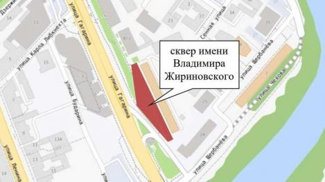 В центре Омска хотят создать сквер Жириновского