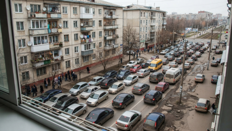 Очередь на АЗС в Новосибирске растянулась на 1,5 км — водители стояли всю ночь