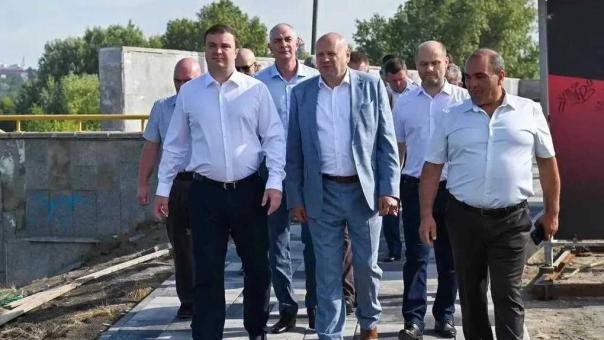 Виталий Хоценко оценил благоустройство пешеходных зон вдоль Лукашевича