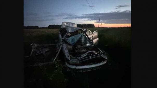 Несовершеннолетний омич опрокинул авто, полное детей и подростков
