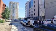 В Омске благоустраивают территорию возле нового корпуса КМХЦ