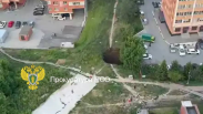 Прокуратура начала проверку по факту обрушения грунта в микрорайоне Горский в Новосибирске