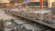 Общественный транспорт — бесплатно: на четвёртом мосту в Новосибирске строят пункт оплаты проезда