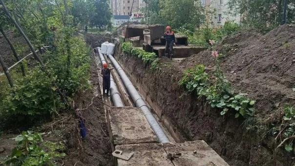 К середине лета в Омске отремонтировали половину теплосетей