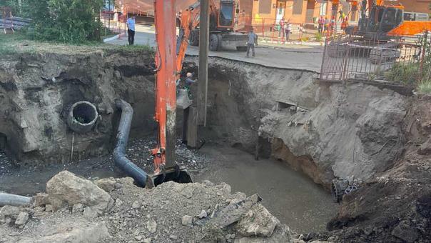 Режим повышенной готовности введут из-за провала грунта на Горском в Новосибирске