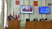 Мэр Омска Сергей Шелест представил итоговый отчёт о деятельности городской администрации за четыре года