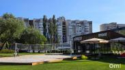 В новом сквере у СКК Блинова омичи провели первую массовую тренировку