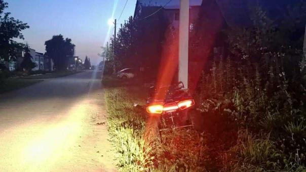 В Тюкалинске в аварии погиб водитель квадроцикла