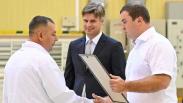 Глава Роскосмоса посетил омский завод «Полёт»
