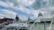 Площадь фонтана у Омской крепости составит 909 квадратных метров