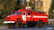 В омском СНТ при пожаре пострадал человек