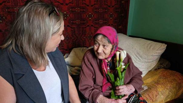 Поздравление от президента получила 103-летняя жительница Новосибирской области