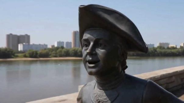 В Омске Пётр I сошёл с пьедестала: нейросеть показала будущую набережную и фонтан 25 м