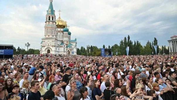 Стало известно, сколько гостей собрал День города в Омске