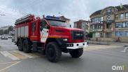 Густой дым и перекрытые улицы: что полыхало на Левобережье Омска