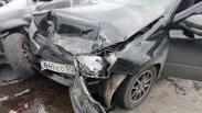 На трассе в Омской области произошла авария: пострадали четыре человека, включая детей