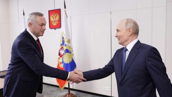 Владимир Путин встретился с Андреем Травниковым в Новосибирске: что обсуждали?
