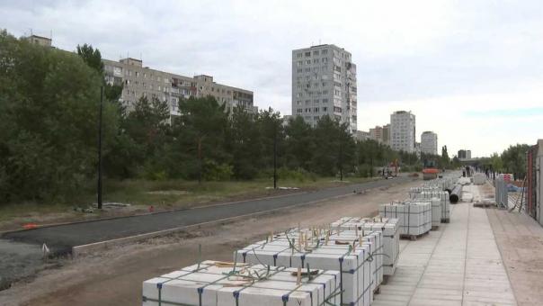 Виталий Хоценко рассказал о ходе благоустройства набережной Тухачевского в Омске