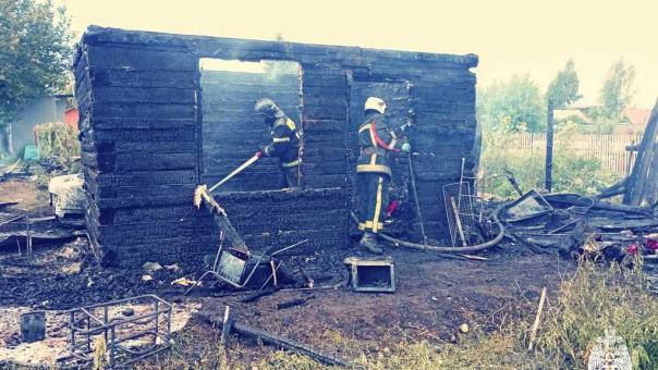 Пожар в СНТ «Дары Сибири» в Омске уничтожил два дома и автомобиль