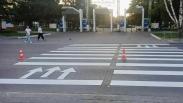 В Омске нарисовали 58 тысяч квадратных метров новой разметки