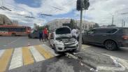 После смертельного ДТП на Ленинградской площади в Омске увеличат островок безопасности