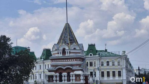 У Серафимо-Алексеевской часовни в Омске сняли купол и крест