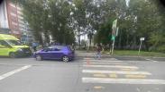 «Шла на зелёный»: 10-летнюю девочку сбили на пешеходном переходе в Новосибирске