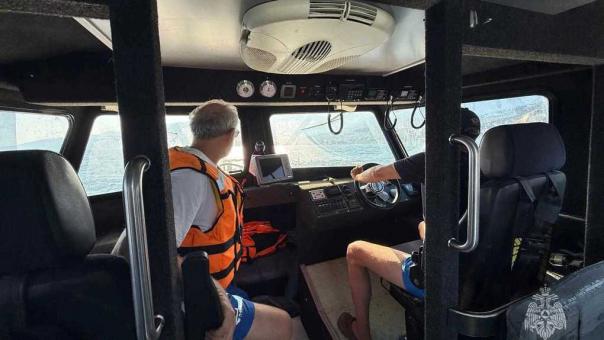 В Крыму новосибирца унесло в открытое море на сапборде