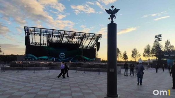 Омичам рассказали, что происходит у нового фонтана в Крепости прямо сейчас
