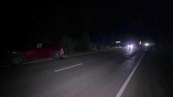 Автомобиль сбил мужчину на тёмной дороге под Новосибирском