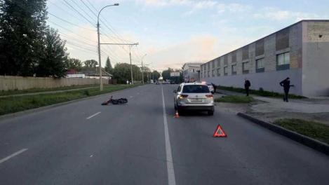 Поездка двух подростков на питбайке закончилась ДТП в Новосибирске