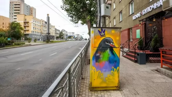 В центре Новосибирска 50 коммуникационных шкафов превратят в арт-объекты