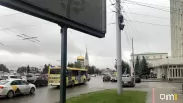 На здании в самом центре Омска хотят повесить два огромных рекламных экрана