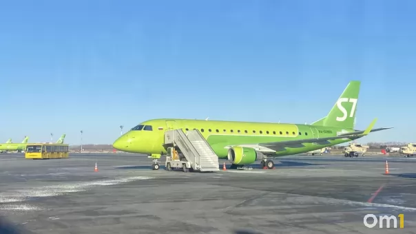 В новосибирском аэропорту Толмачёво задерживаются семь рейсов S7 Airlines