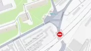 В Омске на время перекроют железнодорожный переезд на 1-й Советской