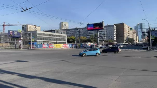 В Новосибирске возобновили движение по проспекту Димитрова
