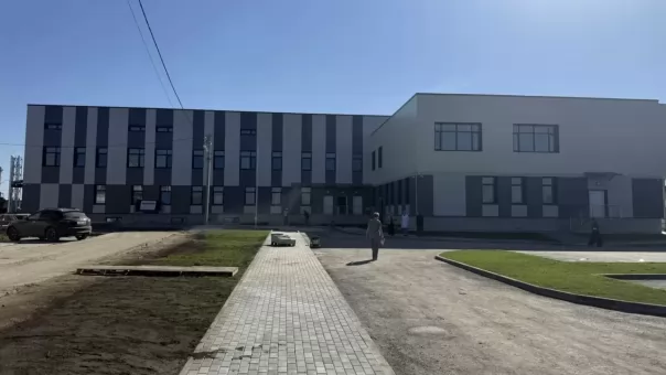 Строительство хирургического корпуса в Каргате готовится к завершению