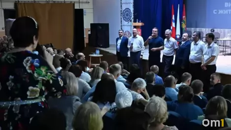 Виталий Хоценко встретился с жителями Москаленского района