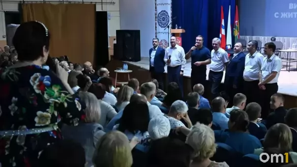 Виталий Хоценко встретился с жителями Москаленского района