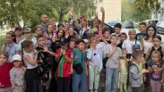 В Октябрьском районе Новосибирска открылась новая детская площадка