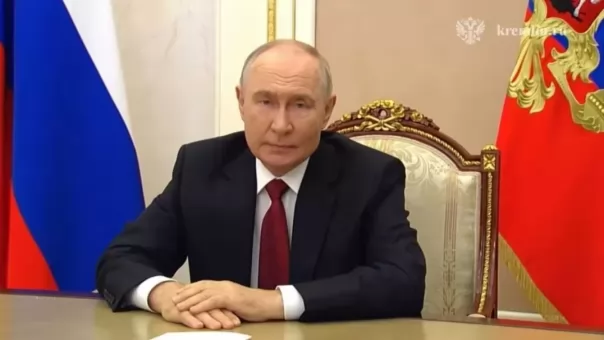 Президент Владимир Путин обратился к россиянам перед выборами