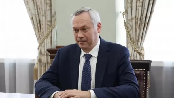 Губернатор Новосибирской области Травников проголосовал на выборах в Госдуму онлайн
