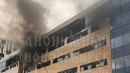 Два пожара за сутки: в Новосибирске вновь горит заброшенный ТЦ «Подсолнух»