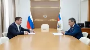 Хоценко и Фальков обсудили развитие вузовской инфраструктуры в Омской области